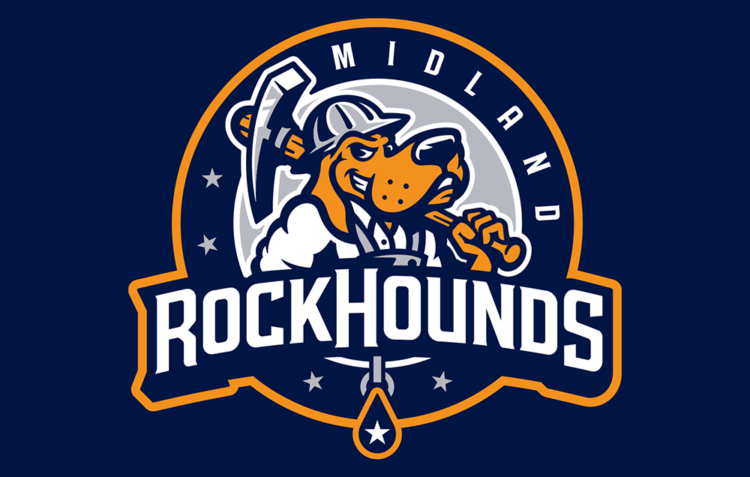 Midland RockHounds iron on transfers for clothing